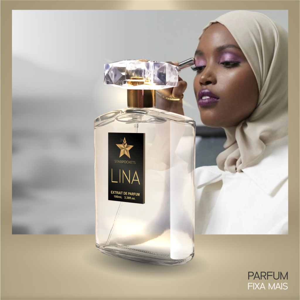 perfume Lina contratipo 212 VIP Rosé feminino Extrait de Parfum 100ml